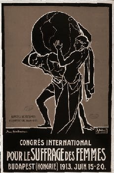 Congrès international pour le suffrage des femmes - Budapest 1913